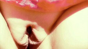 Mature Wife Flashes Her Swollen Shaved Pussy Lips Teasingly