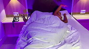 latina slut rams her boyfriend's roommate's monster bbc bending over doggystyle in dorm rough wet creampie
