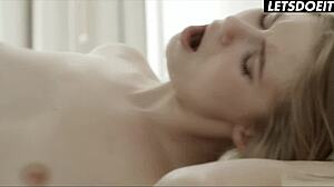 Romantic Shower Cum Covers Casey Hard!
