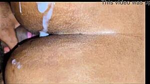 He kept pounding her fat ass after cumming full video!