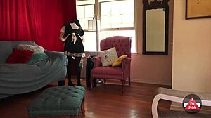 Vacuum Play - Unusual Prop Teasing