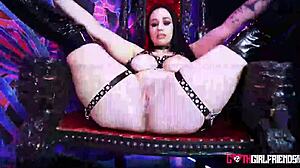 damn this curvy brunette with big tits is riding that cock for cash like crazy