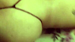 Chubby BBW latina milf cupcake shakes fat ass in sexy thong panties