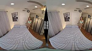 Skylar Snow Bars Her Snow Holes for VR Wank