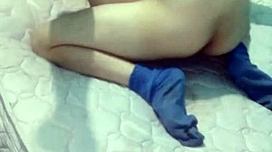 he slides into her intimately missionary on bare mattress floor no sheets