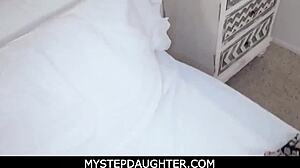 Stepdaughter TRADES Virgin PUSSY To Stepdaddy For GREEN CARD!