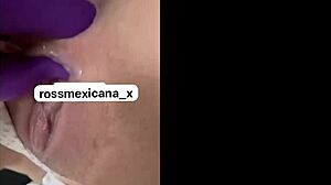 hot mexican rossmexicana rams dildo deep enjoying every thrust