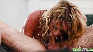 whoa tommy summer vixen that blondie masseuse is one perverted nuru slut 😈💦 wet pussy pounding!!