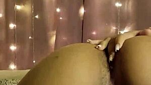Novinha's pent-up heat explodes in solo masturbation frenzy