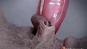alone fingering slow in front of the webcam