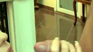 horny blonde babe sucks cock and gets fucked so good 😍💦