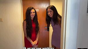 Watch cute neighbors deepthroat cocks double before facial cumwalk public?