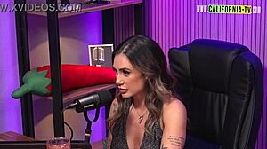 Brazilian blonde bombshell casting interview blows minds uncensored!