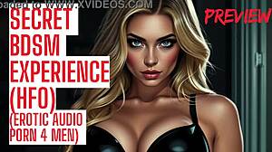 first bdsm fetish asmr hfo joi has you creampied in latex leggings? ready?