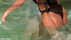 Busty Milf Ania Kinski's Massage Turns Oiled DP Threesome Fuck!