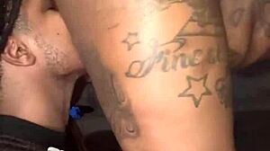 watch these ebony sluts worship and eat massive black cocks in sloppy compilation