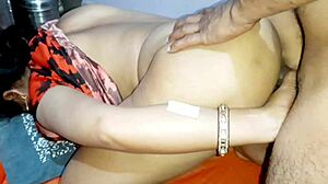 indian girlfriend takes amateur anal deepthroat from asian boyfriend outdoors