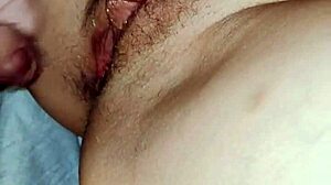 Milf Innessa Kiss Masturbates Pussy Passionately Closeup With Sex Toy