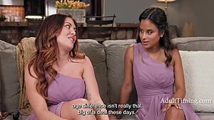 stepmom and tiny stepdaughter's steamy columbian passion ignites