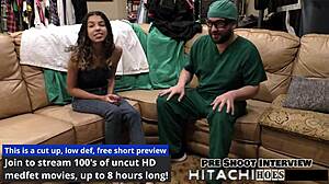 doctor tampa, hitachi aria nicole's pussy to screaming orgasms?