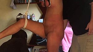 milf hogtied for intense fist fucking bdsm session high def
