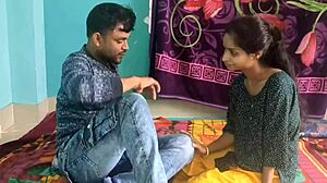 desi boyfriend pounding both hot girlfriends' pussies together at home 🔥👫 double gf fun!