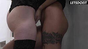 yo lena reif and liya silver as horny stepsisters lick pussies passionately