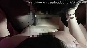 Japanese babe rides cock cowgirl after missionary pounding wears her out