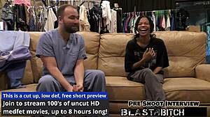 Yesenia's pussy cum-blasted as step-sis watches close