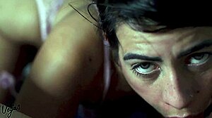 Pov Kylei Ellish Gulps Down Thick Cum After Deepthroat Sucking