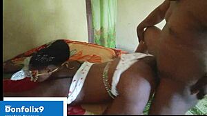 Hey sexy stepdaughter, suck daddy's cock deep! African homemade blowjob doggystyle panties milk...
