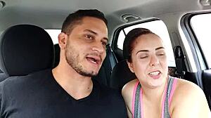 Street Pickup Redhead Delivers Blowjob Before Ass Pounding