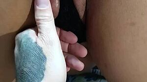 Latina milf girlfriend shows off huge beautiful ass and pretty vagina up close