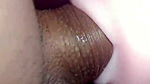 kissy gets sloppy kisses from vagina to mouth in hot foreplay