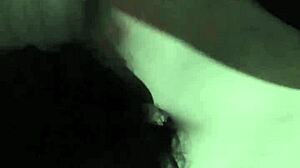 tongue fucks her soft belly button deep and wet