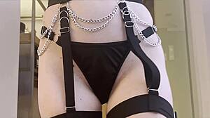 10-inch BBC creampie wrecks this submissive tight pussy playdate!