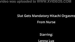 nurse binds you for hitachi squirt orgasms lenna lux