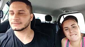 Street Pickup Redhead Delivers Blowjob Before Ass Pounding