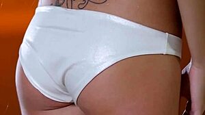 Big Natural Tits Milf Strips Lingerie Exposes Petite Body Boobs Pussy Undressing Naked!