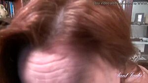hey 🔥 aunt judy's 48yo texas redhead natasha gonna suck your cock so good in this pov 😍