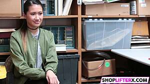 shoplifting teen picks huge cock instead of cops right?