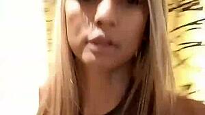 She squirts wildly during public outdoor fuck. Hard baise story turns insane with massive gush