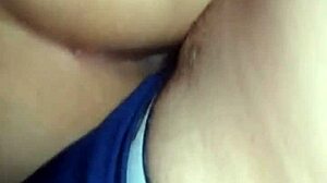 Sexy Schoolgirl's Booty Shakes Wildly While She Fingers Herself to Climax