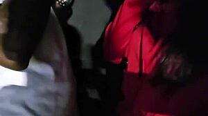 hotwife cuckold couple barebacks bbc bull after party creampie squirt fisting wild