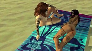 hey k and p, ever fantasized about beach lesbian orgasms licking to reality bliss?