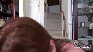 hey 🔥 aunt judy's 48yo texas redhead natasha gonna suck your cock so good in this pov 😍