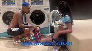 Latina maid Jolla seduces hotel guest in room service chaos
