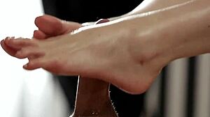 British Babes' Feet Lured into Steamy Cum Play