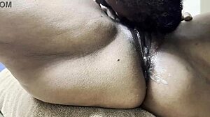 wanna see ebony squirt huge on daddy's face while he licks her wet pussy?