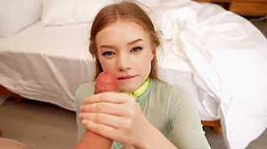 wait stepbro you've got nnn now... your stepsister's gonna help you hold out with her tight pussy riding blowjob deepthroat